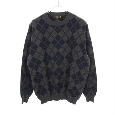 フェンディ FFアーガイル ニット 衣料品 トップス メンズ