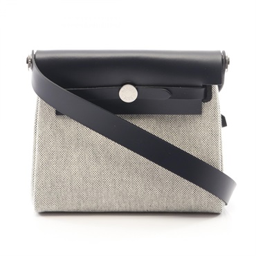 エルメス エールバッグジップ ミニ エクリュ ブルーニュイ ショルダーバッグ バッグ レディース