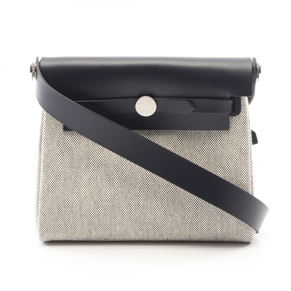 エルメス エールバッグジップ ミニ エクリュ ブルーニュイ ショルダーバッグ バッグ レディース