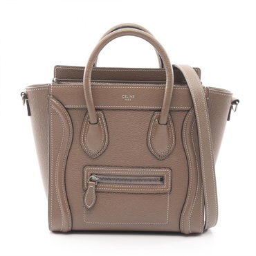 セリーヌ ラゲージ ナノショッパー ハンドバッグ バッグ レディース