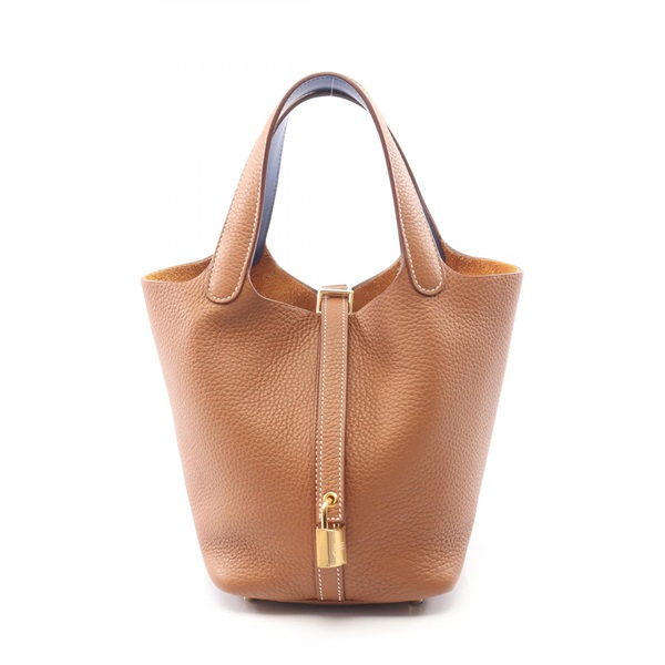 エルメス ピコタンロックPM エクラ  ハンドバッグ バッグ レディース