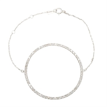 ジュエリー ダイヤモンド ブレスレット ブレスレット アクセサリー レディース ﾀﾞｲﾔ 3.8g