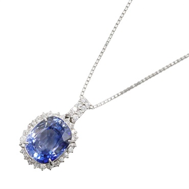 ジュエリー サファイア ダイヤモンド ネックレス ネックレス ジュエリー レディース ｻﾌｧｲｱ 13.3g