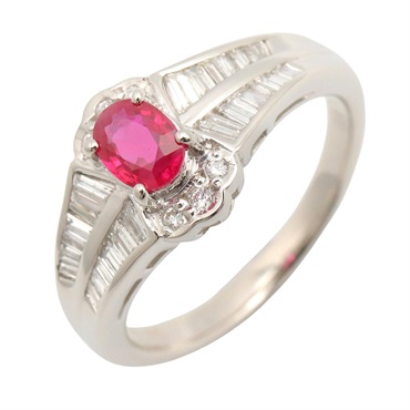 ジュエリー ルビー ダイヤ リング リング・指輪 ジュエリー レディース ﾙﾋﾞｰ 7.2g