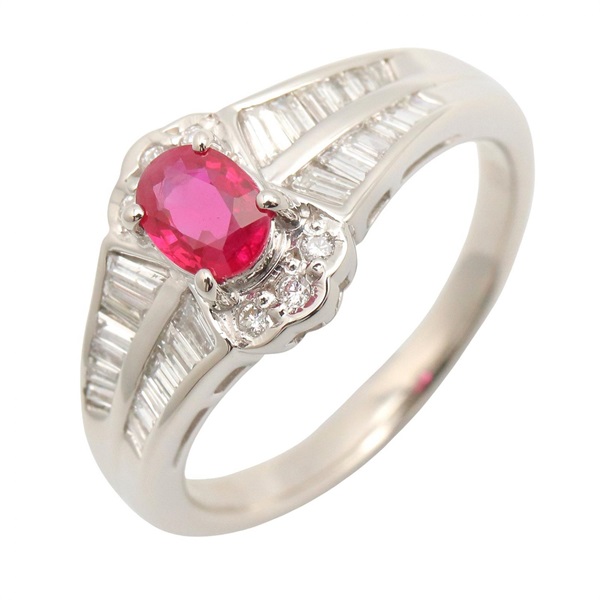 ジュエリー ルビー ダイヤ リング リング・指輪 ジュエリー レディース ﾙﾋﾞｰ 7.2g