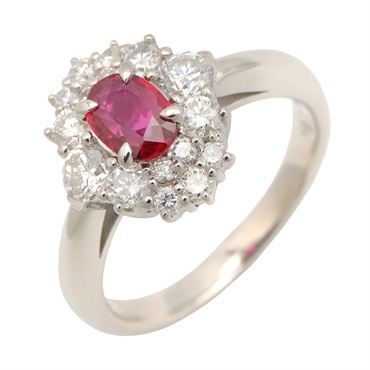 ジュエリー ルビー ダイヤ リング リング・指輪 ジュエリー レディース ﾙﾋﾞｰ 6.0g