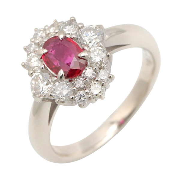ジュエリー ルビー ダイヤ リング リング・指輪 ジュエリー レディース ﾙﾋﾞｰ 6.0g