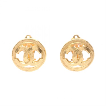 シャネル ココマーク サークル イヤリング ジュエリー レディース