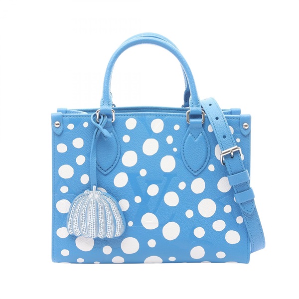ルイ・ヴィトン LOUIS VUITTON × yayoi kusama オンザゴーPM 2WAY ハンドバッグ バッグ レディース M46424