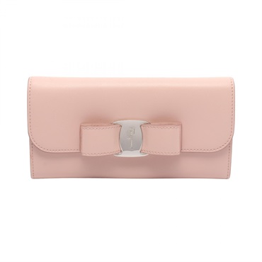 サルヴァトーレフェラガモ ヴァラリボン 二つ折り長財布 財布 レディース