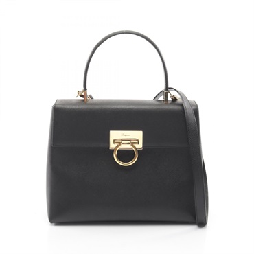 サルヴァトーレフェラガモ ガンチーニ 2WAY ハンドバッグ バッグ レディース 21 0290