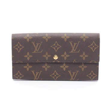 ルイ・ヴィトン ポシェット ポルトモネ クレディ  二つ折り長財布 財布 レディース M61725