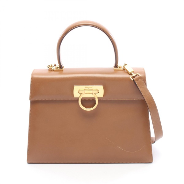 サルヴァトーレフェラガモ ガンチーニ 2WAY ハンドバッグ バッグ レディース