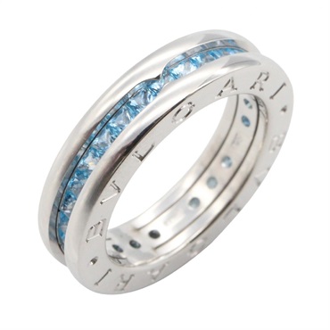 ブルガリ B-zero1 ビーゼロワン リング ブルートパーズ 1バンド リング・指輪 ジュエリー レディース