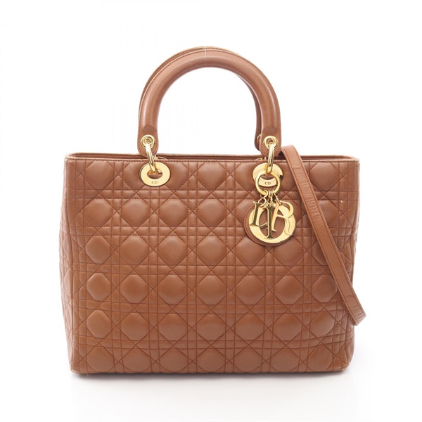 ディオール レディディオール ラージ カナージュ ハンドバッグ バッグ レディース