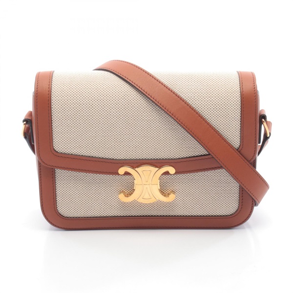 セリーヌ クラシック トリオンフ ショルダーバッグ バッグ レディース