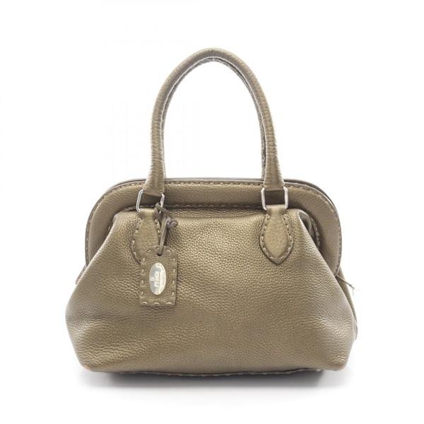 フェンディ(FENDI)フェンディ セレリア ドクターズバッグ メタリック