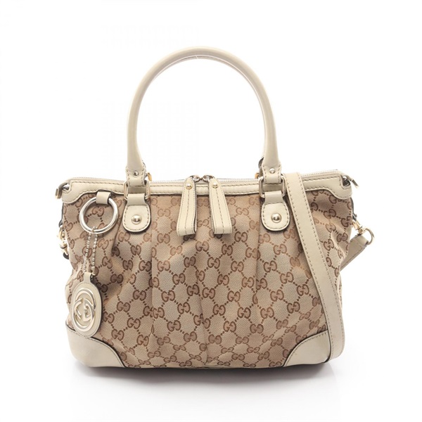 グッチ(GUCCI)グッチ スーキー GGキャンバス 2WAY ハンドバッグ バッグ