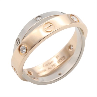 カルティエ ビーラブリング 6PD リング・指輪 ジュエリー レディース