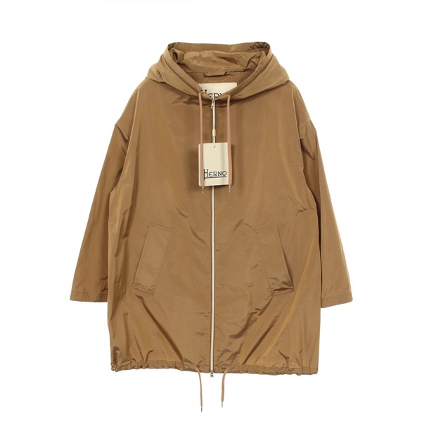 ヘルノ NEW TECHNO タフタ フーデッド スプリングコート フード付き ブルゾン 衣料品 アウター レディース GC000395D12483200040