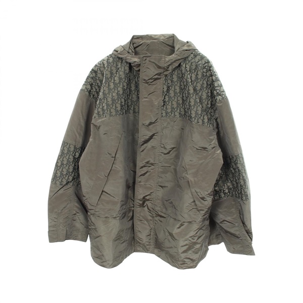 ディオール オブリーク フード付き ナイロンジャケット 衣料品 アウター メンズ