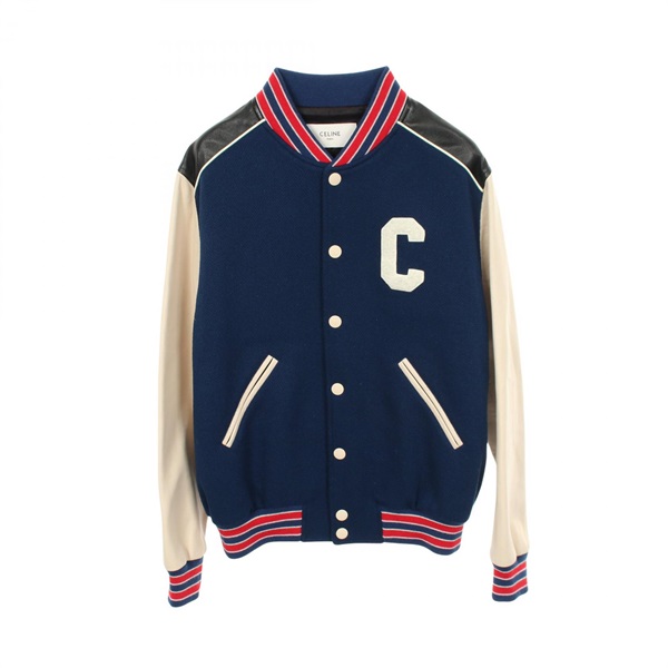 セリーヌ クラシック テディジャケット スタジャン 衣料品 アウター メンズ 2V56D896C