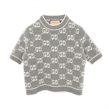 グッチ GGブークレウールジャカード ニット 衣料品 トップス レディース 770059