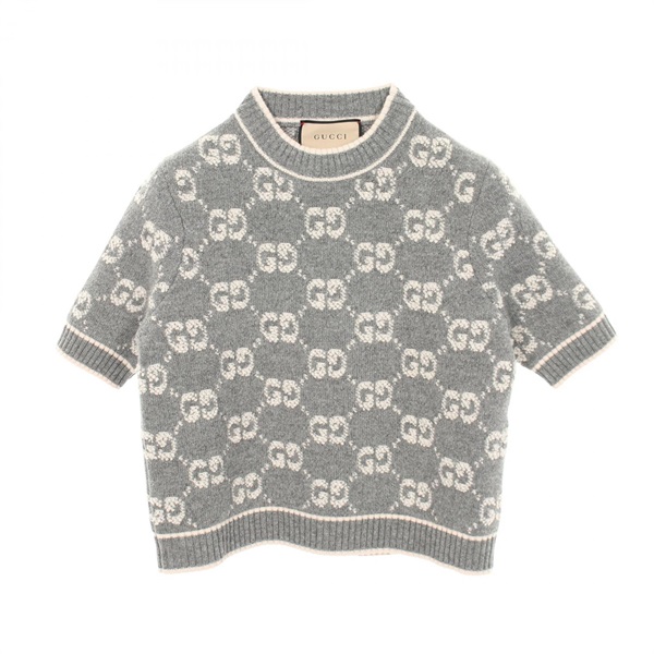 グッチ GGブークレウールジャカード ニット 衣料品 トップス レディース 770059