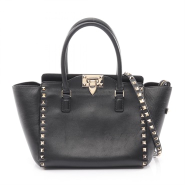 ヴァレンティノ・ガラヴァーニ ロックスタッズ トートバッグ バッグ レディース