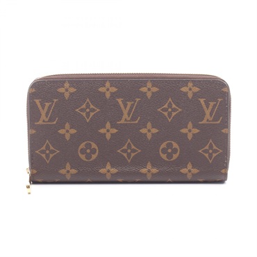 ルイ・ヴィトン ジッピーウォレット モノグラム ローズバレリーヌ ラウンド長財布 財布 レディース M41894