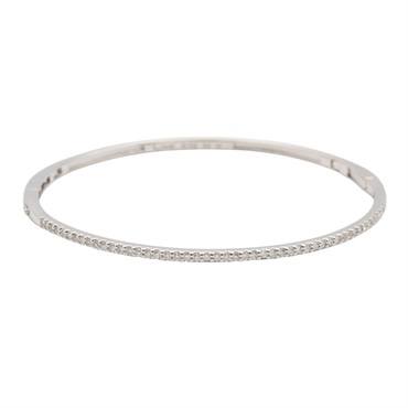 ジュエリー LINE ダイヤモンド ブレスレット バングル アクセサリー レディース LINE