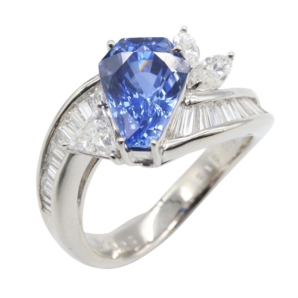 ジュエリー サファイア ダイヤモンド リング リング・指輪 ジュエリー レディース ｻﾌｧｲｱ 8.8g