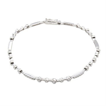 ジュエリー ダイヤモンド ブレスレット ブレスレット アクセサリー レディース ﾀﾞｲﾔ 8.2g