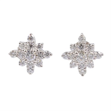 ジュエリー ダイヤモンド ピアス ピアス ジュエリー レディース ﾀﾞｲﾔ 3.7g