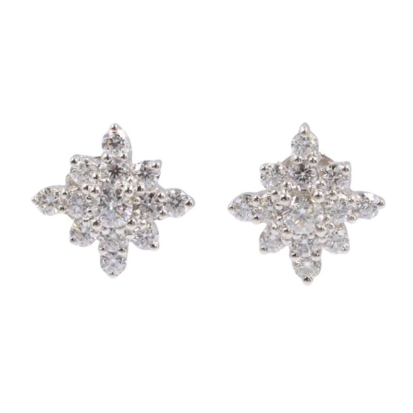 ジュエリー ダイヤモンド ピアス ピアス ジュエリー レディース ﾀﾞｲﾔ 3.7g