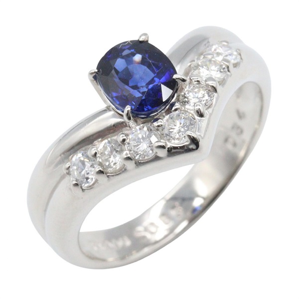 ジュエリー サファイア ダイヤモンド リング リング・指輪 ジュエリー レディース ｻﾌｧｲｱ 6.1g