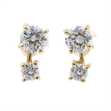 ジュエリー ダイヤモンド ピアス ピアス ジュエリー レディース ﾀﾞｲﾔ 1.3g