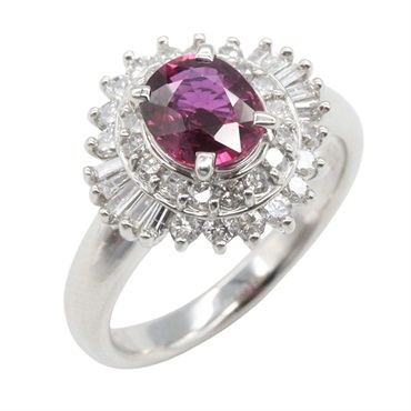 ジュエリー ルビー ダイヤモンド リング リング・指輪 ジュエリー レディース ﾙﾋﾞｰ 6.7g