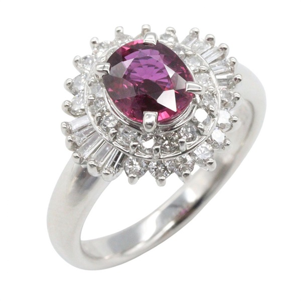 ジュエリー ルビー ダイヤモンド リング リング・指輪 ジュエリー レディース ﾙﾋﾞｰ 6.7g