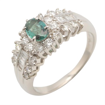 ジュエリー アレキサンドライト ダイヤ リング リング・指輪 ジュエリー レディース ｱﾚｷｻﾝﾄﾞﾗｲﾄ 6.9g