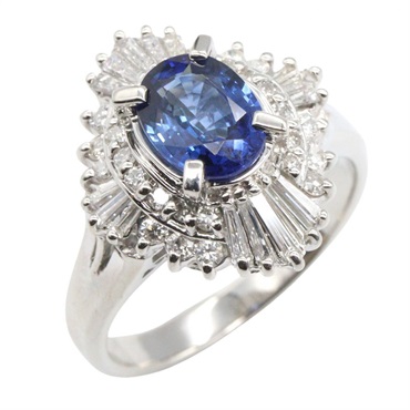 ジュエリー サファイア ダイヤモンド リング リング・指輪 ジュエリー レディース ｻﾌｧｲｱ 6.2g