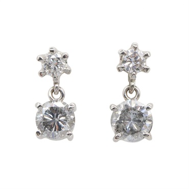 ジュエリー ダイヤモンド ピアス ピアス ジュエリー レディース ﾀﾞｲﾔ 4.0g