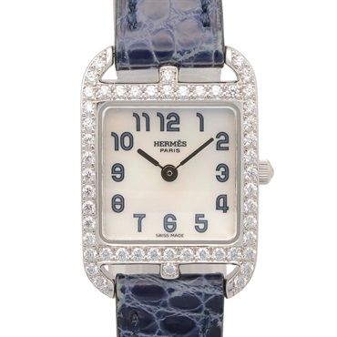 エルメス ケープコッド ミニ ダイヤベゼル 腕時計 時計 レディース CC1.192