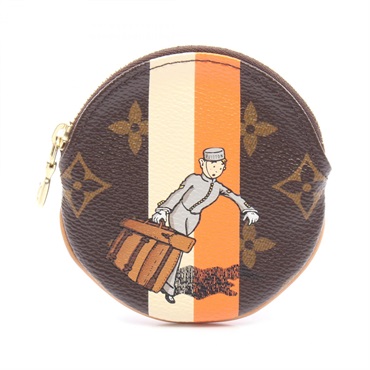 ルイ・ヴィトン ポルトモネ ロン モノグラムグルーム コインケース 財布 レディース M60037