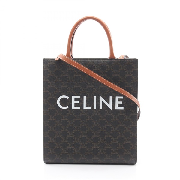 セリーヌ スモール バーティカル カバ トリオンフ トートバッグ バッグ レディース