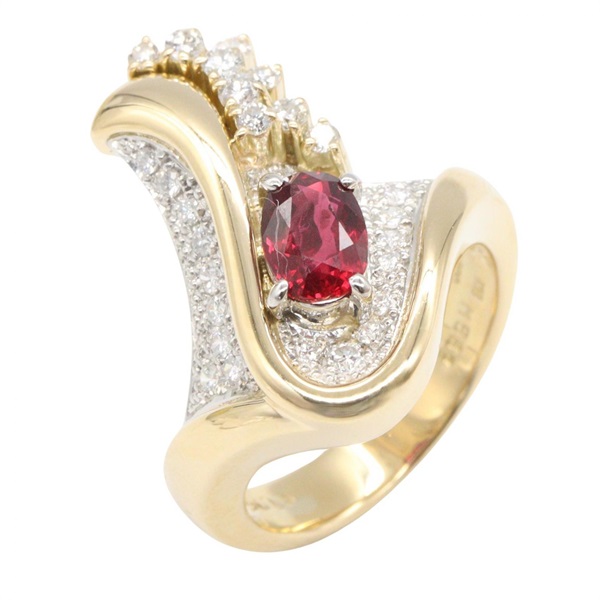 ジュエリー タイ産 ルビー ダイヤモンド リング リング・指輪 ジュエリー レディース ﾙﾋﾞｰ 12.8