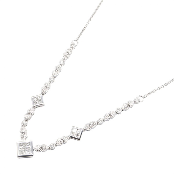 ジュエリー ダイヤネックレス ネックレス ジュエリー レディース ﾀﾞｲﾔ 7.4g