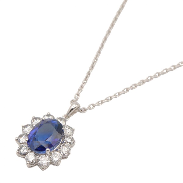 ジュエリー ロイヤルブルーサファイア ネックレス ネックレス ジュエリー レディース ﾛｲﾔﾙﾌﾞﾙｰｻﾌｧｲｱ 7.9g