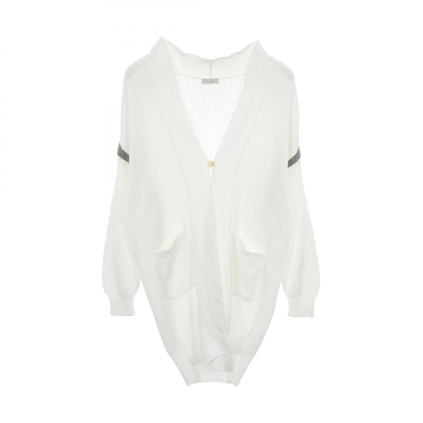 ブルネロクチネリ ビーズ ロング カーディガン 衣料品 トップス レディース