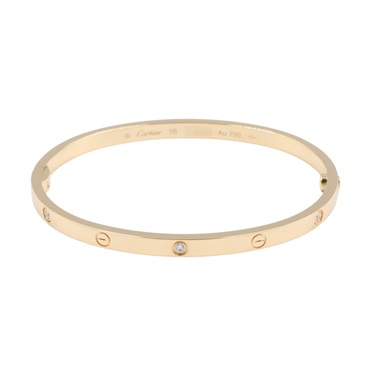 カルティエ ラブブレス 6PD SM ブレスレット アクセサリー レディース B6079317